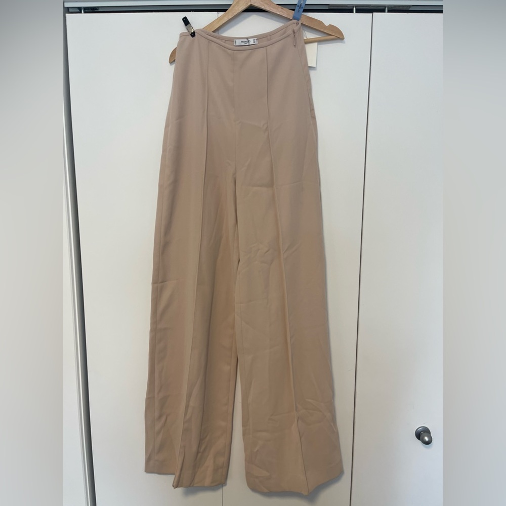 NWT Mango Suit High Wasted Wide Leg Dress Pant